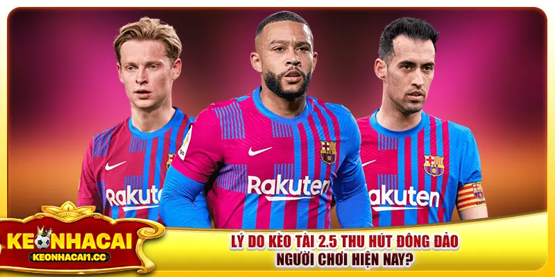Lý do kèo tài 2.5 thu hút đông đảo người chơi hiện nay? Lý do kèo tài 2.5 thu hút đông đảo người chơi hiện nay?